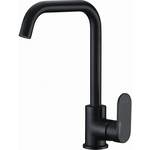 Смеситель для кухни Wasserkraft Elbe черный матовый (7407)