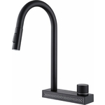 Смеситель для кухни Abber Wasser Kreis черный матовый (AF8114B)