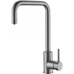 Смеситель для кухни Alveus Dual с подключением фильтра, сатинированная сталь (1139809)