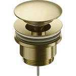 Донный клапан AQUAme click-clack brushed gold (AQM7003BG)