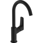 Смеситель для раковины Hansgrohe Logis с донным клапаном, черный матовый (71130670)
