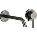 Смеситель для раковины AQUAme Siena встраиваемый, металл (AQM6215GM)