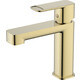 Смеситель для раковины AQUAme Parma шлифованное золото (AQM6610BG)