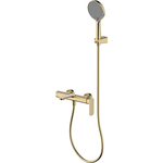 Смеситель для ванны AQUAme Monza шлифованное золото (AQM6312BG)