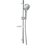 Душевой гарнитур AQUAme 79 см, с мыльницей, хром (AQM8101CR)