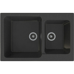 Кухонная мойка Mixline ML-GMS13 черная 308