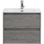 Тумба с раковиной BelBagno Kraft-39 50х39 Cemento Grigio (KRAFT 39-500/390-2C-SO-CG, BB500/390ETL)