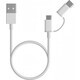 Кабель Xiaomi Mi 2-in-1 USB Cable MicroUSB to Type C 100см SJX02ZM (SJV4082TY)