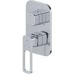 Смеситель для ванны IDDIS Slide на три выхода, хром (SLISB00i68)