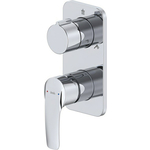 Смеситель для ванны IDDIS Ray на три выхода, хром (RAYSB00i68)