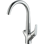 Смеситель для кухни ZorG Steel Hammer SH 815 CR с подключением фильтра, хром