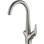 Смеситель для кухни ZorG Steel Hammer SH 815 SATIN с подключением фильтра, сатин
