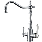 Смеситель для кухни ZorG Sanitary ZR 312 YF-33 с подключением фильтра, хром