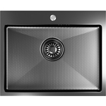 Кухонная мойка Mixline Pro 53х43 черный графит нано (4610211009516)