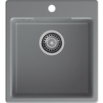Кухонная мойка GranFest Urban 644 темно-серая