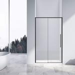Душевая дверь Vincea Slim-N 110х195 прозрачная, черная (VDS-4SN110CLB)