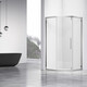 Душевой уголок Vincea Show 100х100 прозрачный, хром (VSP1-4SH100CL)