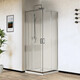 Душевой уголок Vincea City 90х90 прозрачный, хром (VSS-5CT900CL)