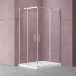 Душевой уголок Vincea Dice 90х90 прозрачный, хром (VSS-4D900CL)