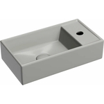 Раковина Ceramicanova Element 41х22 левая, антрацит матовая (CN6051LMH)