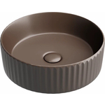 Раковина-чаша Ceramicanova Element 36х36 темно-коричневая матовая (CN6057MDB)