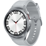 Смарт-часы Samsung Galaxy Watch 6 Classic 47мм 1.5" AMOLED корп.серебристый рем.серебристый (SM-R960NZSACIS)