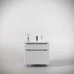 Тумба под раковину Style line Марелла 80х39 напольная, белая матовая (СС-00002401)