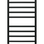 Полотенцесушитель электрический Point Антея П8 500x800 диммер справа, черный (PN17858B)