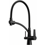 Смеситель для кухни Sancos Eri с подключением фильтра, матовый черный (SC4001MB)