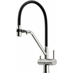 Смеситель для кухни Sancos Dora с подключением фильтра, брашированный никель (SC4003BN)