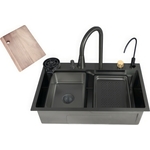 Комплект мойки ZorG Master ZM 7546 нержавеющая сталь