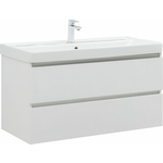Тумба под раковину Aquanet Вега 100х45 белый глянец (316655)