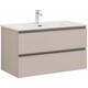 Тумба под раковину Aquanet Вега 90х45 бежевая (329586)