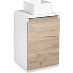 Тумба под раковину Runo Бари 40х35 крафтовый дуб (00-00001372)