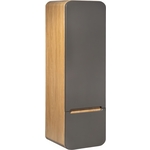 Пенал Runo Ницца 35х112 правый, дуб натуральный/графит (00-00002129)