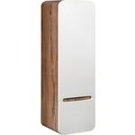 Пенал Runo Ницца 35х112 правый, темное дерево/белый (00-00002130)