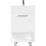 Тумба с раковиной 1Marka July 50х30 левая, белая (У85932)