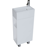 Тумба с раковиной 1Marka Laura 39х22 правая, белая (У85928)