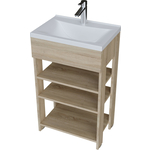 Тумба с раковиной 1Marka Revo 50х35 дуб сонома (У98621)