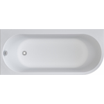 Акриловая ванна Marka One Alisa 170х75 левая, с каркасом (01али1775л, 03али1775)