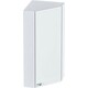 Шкаф подвесной 1Marka Story 40х70 угловой, правый, белый глянец (У99318)