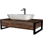 Тумба под раковину 1Marka Grunge Loft 100х48 дуб намибия (У85847)