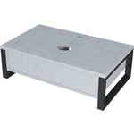 Тумба под раковину 1Marka Grunge Loft 70х48 бетон светлый (Ц0000015938)