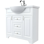 Тумба с раковиной 1Marka Прованс 105х34 белый глянец (У94489, 4640021060926)