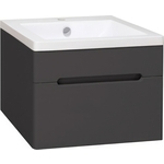 Тумба под раковину Runo Парма 60х45 графит (00-00001428)