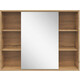 Зеркальный шкаф Sanstar Lavanti 95х73 дуб вотан (447.1-2.4.1.)