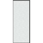 Боковая стенка Grossman Galaxy 80х195 шиншилла, черная матовая (200.K33.01.80.21.02)