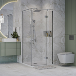 Душевой уголок Niagara Nova 90x90 прозрачный, хром (NG-6631-34)
