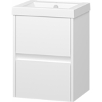 Тумба под раковину Misty Алиса 40 подвесная, белая (Э-Али01040-011П2Я)
