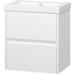 Тумба под раковину Misty Алиса 50 подвесная, белая (Э-Али01050-011П2Я)
